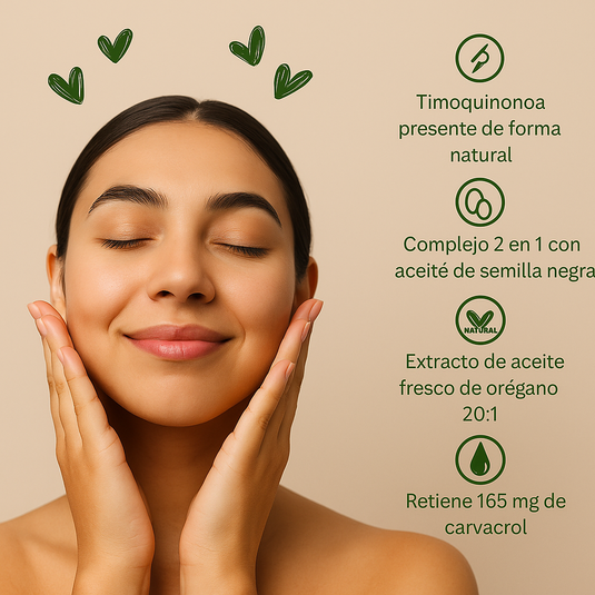 Aceite de Orégano Silvestre 6000mg + Semilla Negra (60 Cápsulas) - Foto 5